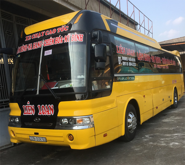 Xe Liên Hoan từ Hà Nội đi Tuyên Quang (Lâm Bình, Na Hang, Chiêm Hóa)