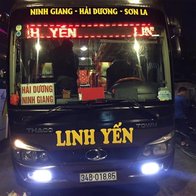 Xe Linh Yến từ Sơn La đi Ninh Giang Hải Dương