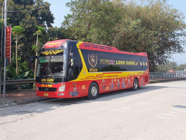 Xe Long Giang từ Quảng Ninh đi Điện Biên (Mường Nhé, Nậm Pồ, Mường Chà)