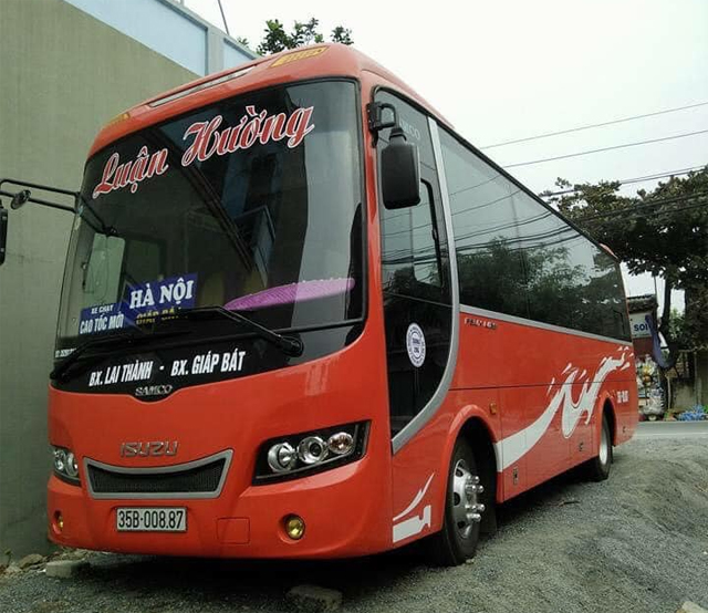 Xe Luận Hường từ Hà Nội đi Ninh Bình (Yên Mô, Lai Thành, Điền Hộ, Nga Sơn)