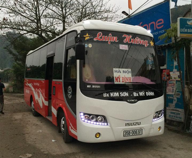 Xe Luận Hường từ Ninh Bình đi Giáp Bát Hà Nội
