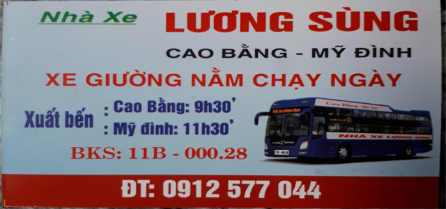Nhà xe Lương Sùng Cao Bằng, Mỹ