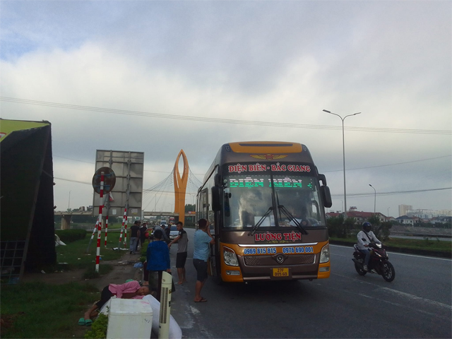 Xe Lường Tiện từ Điện Biên đi Bắc Giang