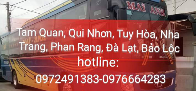 Xe Mai Anh 77 Bình Định đi Lâm Đồng
