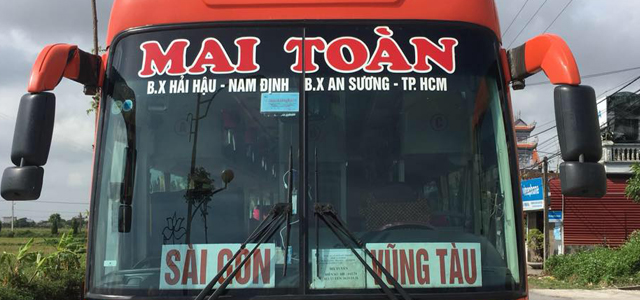 Xe Mai Toàn Vũng Tàu đi Nam Định