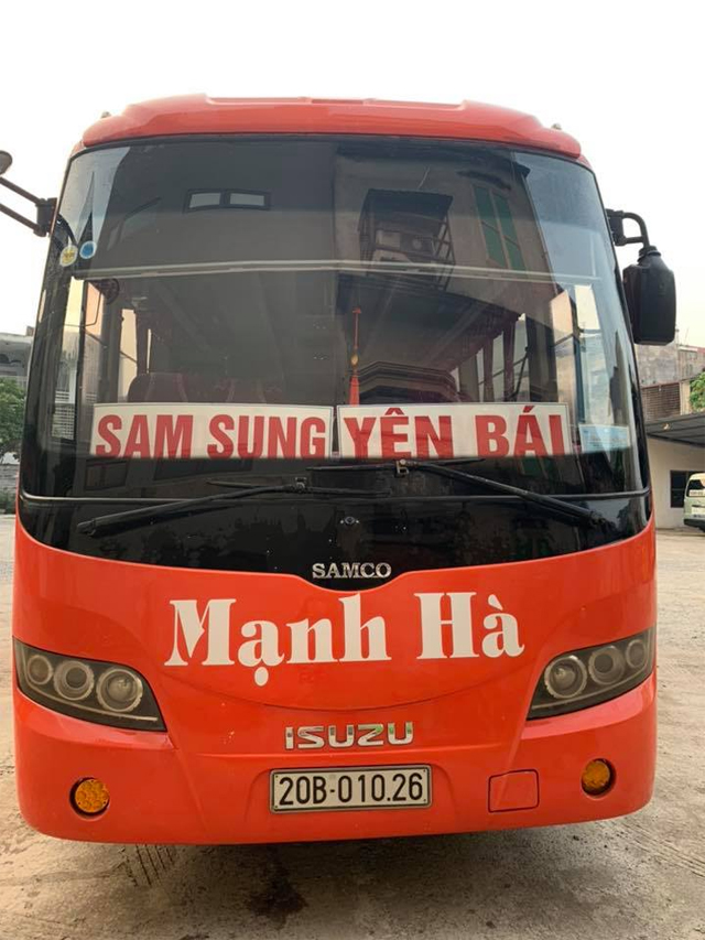 Xe Mạnh Hà từ Thái Nguyên đi Yên Bái