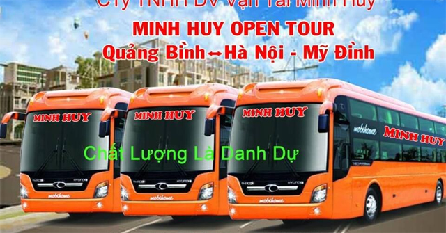 Xe Minh Huy Quảng Bình đi Hà Nội