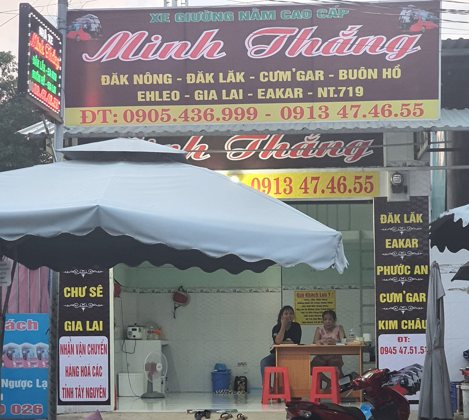 Xe Minh Thắng Đồng Nai đi Đắk Lắk