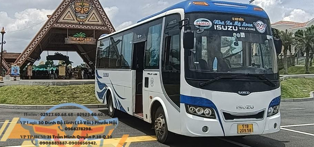 Xe Mỹ Loan từ Bình Thuận đi Sài Gòn Tp.HCM (bến xe Miền Đông, An Sương, Suối Tiên, Ngã Tư Ga)