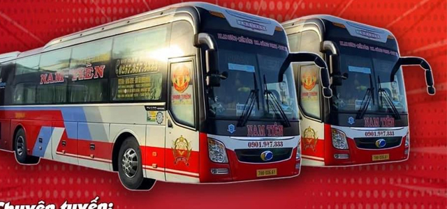 Xe Nam Tiên từ Phú Yên đi Sài Gòn (bến xe Miền Đông, An Sương, Ngã Tư Ga, Sóng Thần, Suối Tiên)