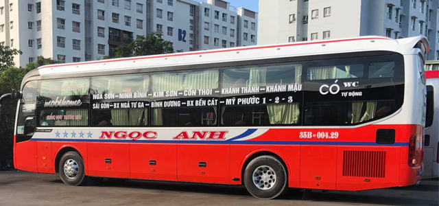 Xe Ngọc Anh Ninh Bình - Sài Gòn