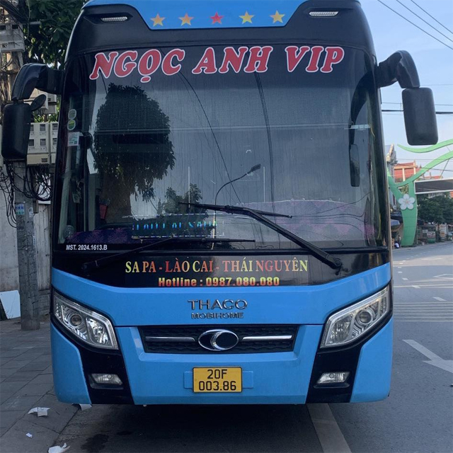 Xe Ngọc Anh VIP từ Thái Nguyên đi Sapa Lào Cai