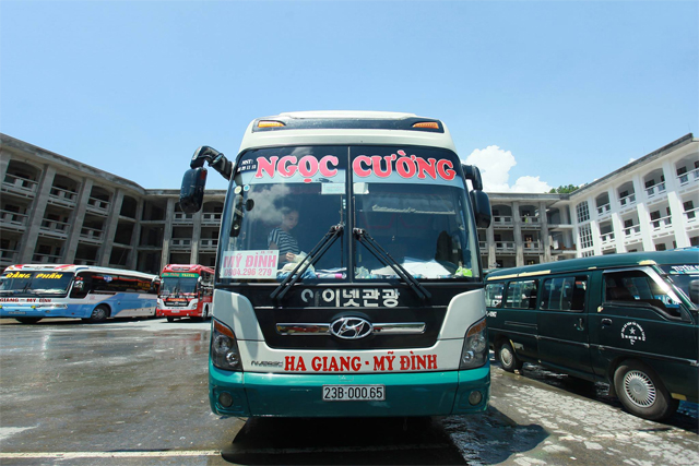 Xe Ngọc Cường từ Hà Giang đi Hà Nội (Mỹ Đình, Giáp Bát, Phố Cổ, Sân Bay Nội Bài)