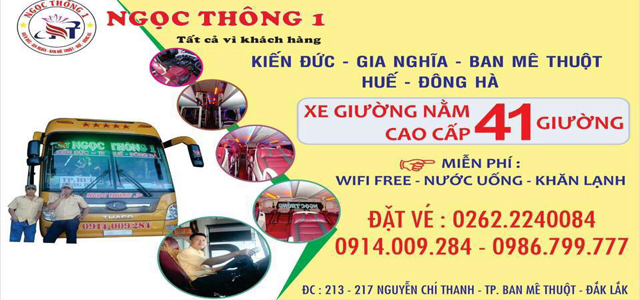 Gửi hàng nhà xe Ngọc Thông