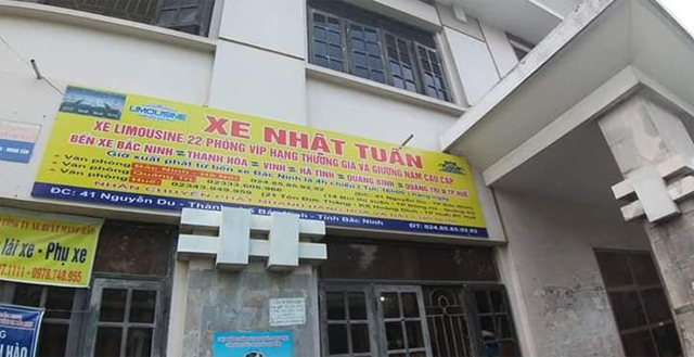 Xe Nhật Tuấn từ Huế đi Hà Nội (Mỹ Đình, Nước Ngầm, Gia Lâm)