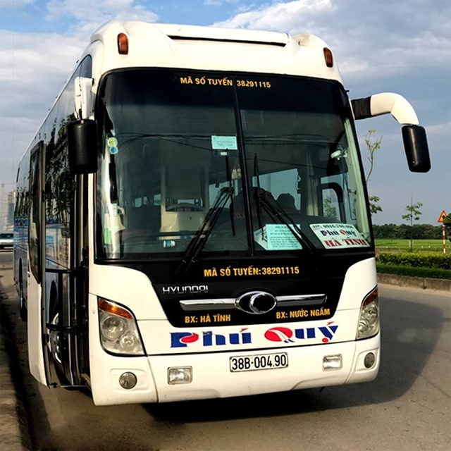 Xe Phú Quý Limousine từ Hà Tĩnh đi Hà Nội (Nước Ngầm, Nội Bài, Mỹ Đình)
