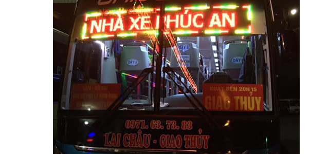 Xe Phúc An Hà Nam - Lai Châu