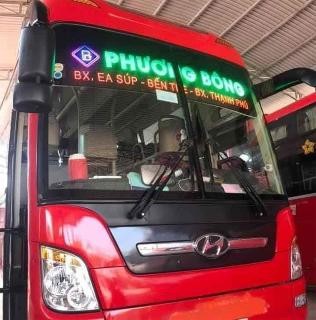 Xe Phương Bông Đắk Lắk Bến Tre: Số điện thoại, giá vé, lịch trình
