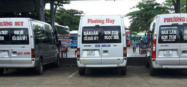 Xe Phương Huy Đắk Lắk đi Kon Tum