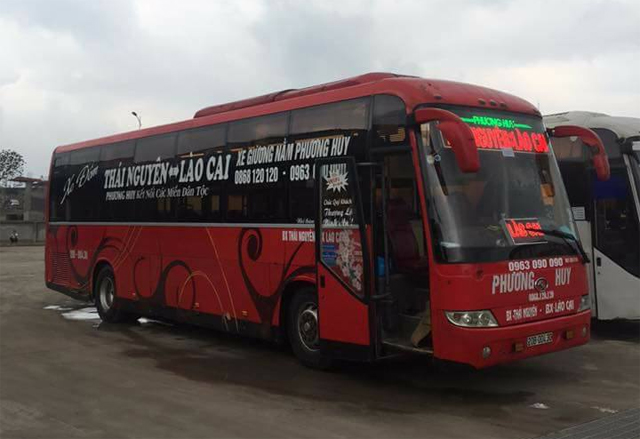 Xe Phương Huy từ Thái Nguyên đi Sapa Lào Cai