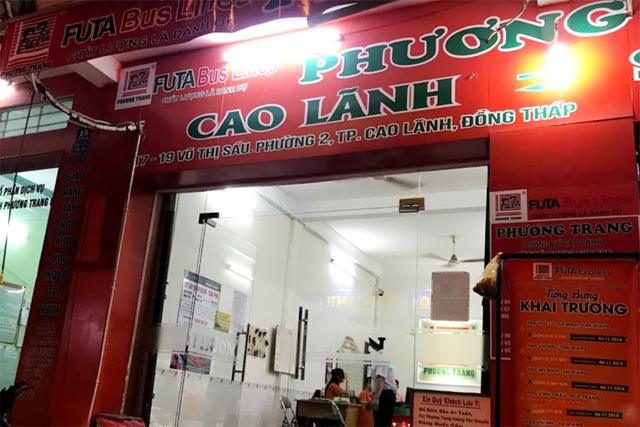 Xe Phương Trang Trạm Cao Lãnh Đồng Tháp