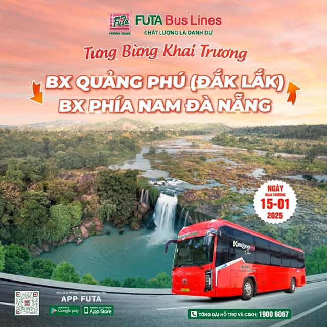 Xe Phương Trang Đắk Lắk đi Đà Nẵng: Số điện thoại, giá vé, lịch trình