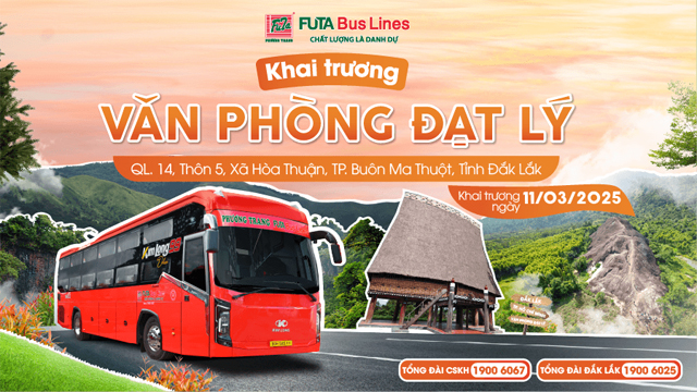Phương Trang Đắk Lắk - Sài Gòn