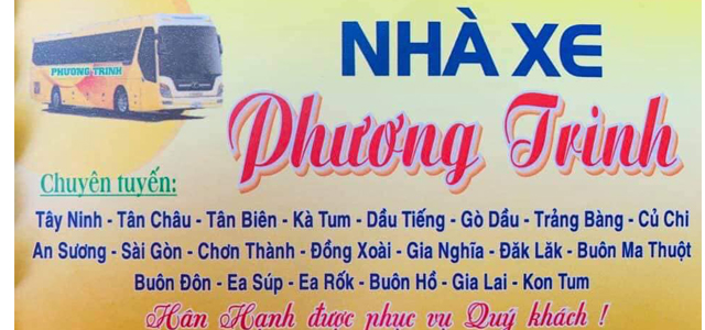 Xe Phương Trinh Tây Ninh đi Gia Lai