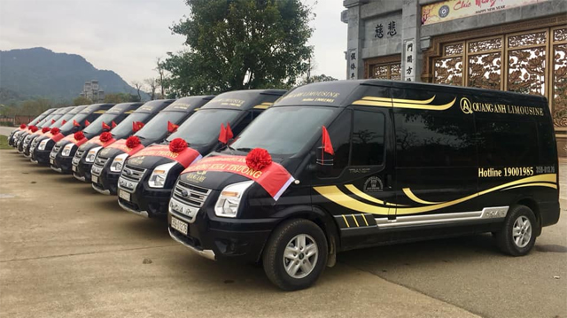 Xe Quang Anh từ Ninh Bình đi Hà Nội (Cầu Giấy, Hoàng Mai, Mỹ Đình, Nội Bài, Bệnh Viện, Trường Học)