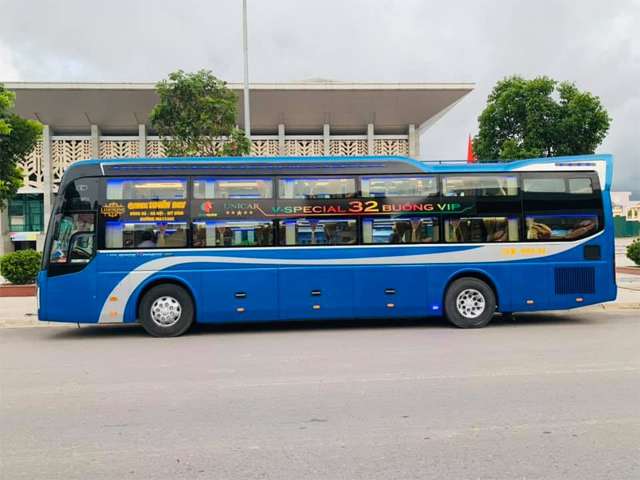 Xe Quang Luyến từ Hà Nội đi Quảng Trị (Đông Hà, Lao Bảo, Hồ Xá)