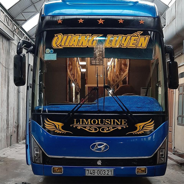 Xe Quang Luyến từ Quảng Trị đi Hà Nội (Nước Ngầm, Mỹ Đình, Yên Nghĩa)