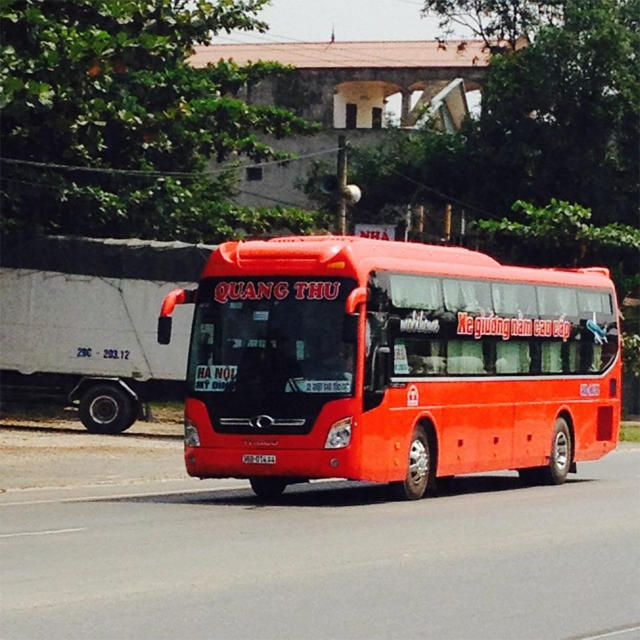 Xe Quang Thu từ Hà Nội đi Thanh Hóa (Hoằng Hóa, Hải Tiến)