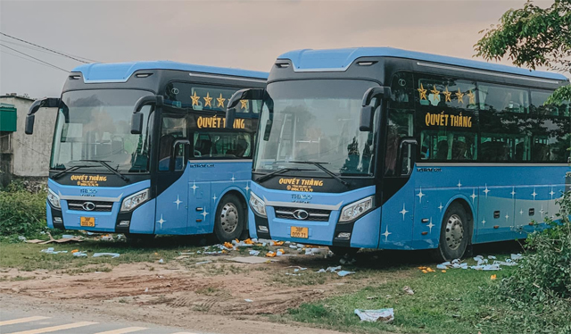 Xe Quyết Thắng từ Hà Tĩnh đi Hà Nội (Mỹ Đình, Nội Bài, Nước Ngầm)