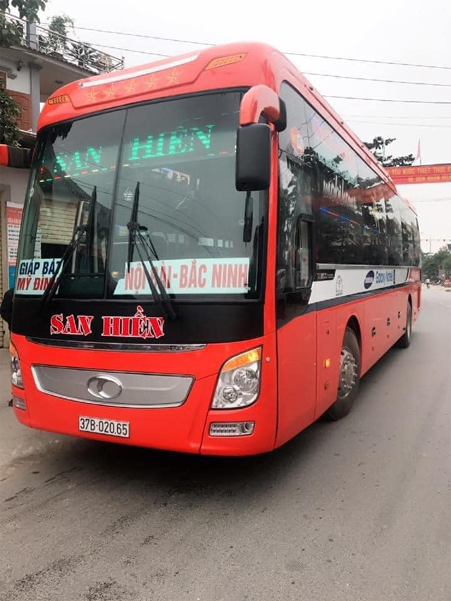 Xe San Hiền từ Hà Nội đi Nghệ An (Anh Sơn, Tân Kì, Đô Lương, Thanh Chương, Yên Thành, Diễn Châu)