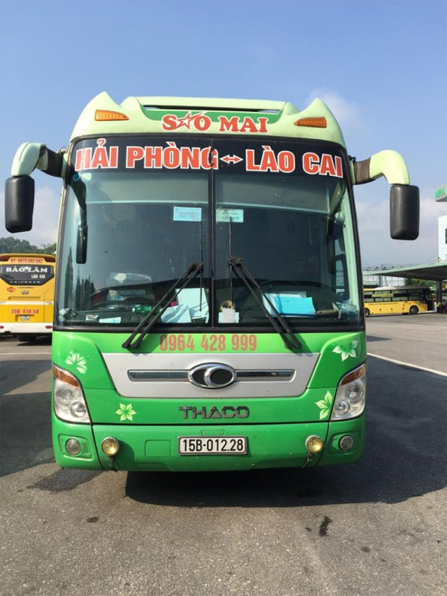Xe Sao Mai từ Hải Phòng đi Lào Cai (Sapa, Bắc Hà)