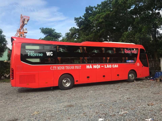 Xe Sao Việt từ Thanh Hóa đi Sapa Lào Cai