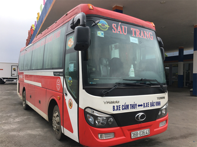 Xe Sáu Trang từ Thanh Hóa đi Nghệ An