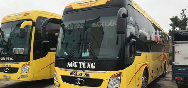 Xe Sơn Tùng Đắk Lắk đi Thái Bình (Đông Hưng, Hưng Hà, Kiến Xương, Thái Thụy)
