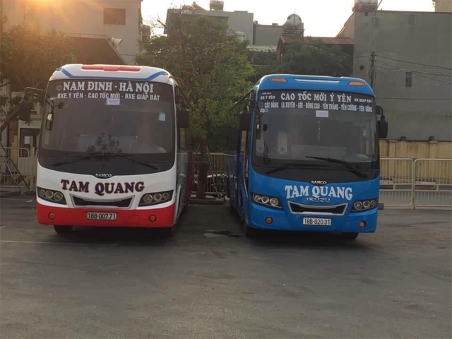 Xe Tam Quang từ Hà Nội đi Nam Định