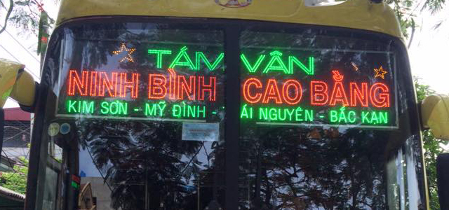 Xe Tám Vân Ninh Bình - Bắc Kạn