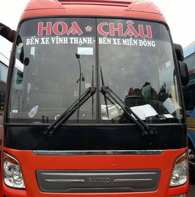 Lịch trình Xe Tân Hoa Châu