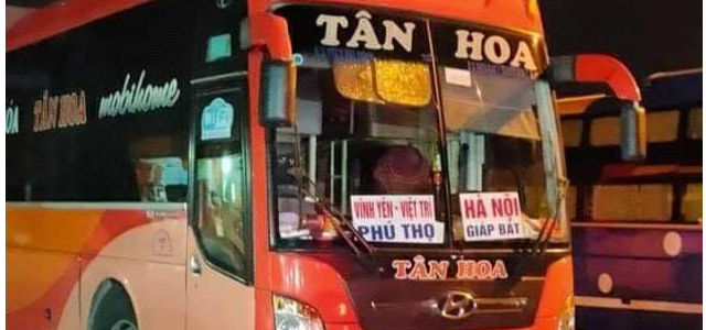 Xe Tân Hoa Thanh Hóa - Phú Thọ