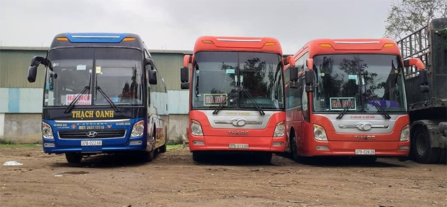 Xe Thạch Oanh từ Hà Nội đi Nghệ An (Tân Kỳ, Thái Hòa, Nghĩa Đàn, Quỳ Hợp)