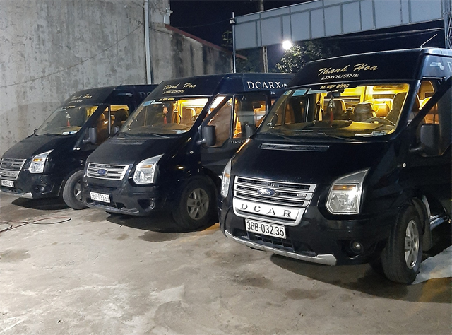 Xe Thanh Hoa Limousine từ Thanh Hóa đi Hà Nội (Giáp Bát, Mỹ Đình, Yên Nghĩa, Nhổn, Sơn Tây)