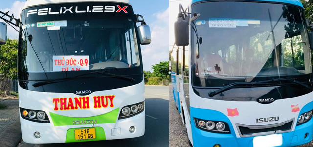 Xe Thanh Huy Bến Tre đi Sài Gòn
