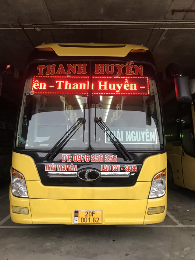Xe Thanh Huyền từ Thái Nguyên đi Sapa Lào Cai