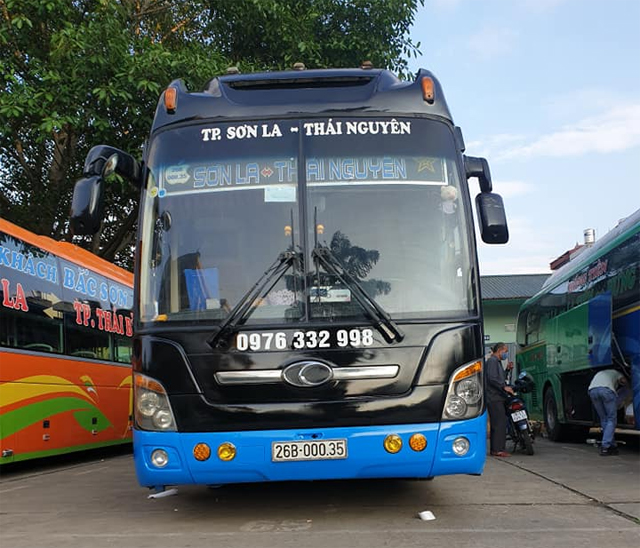 Xe Thành Lan từ Thái Nguyên đi Sơn La