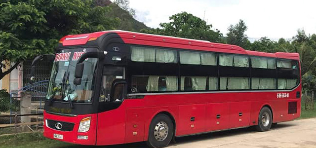 Hình ảnh xe Thành Nhân tuyến Bình Định - Sài Gòn