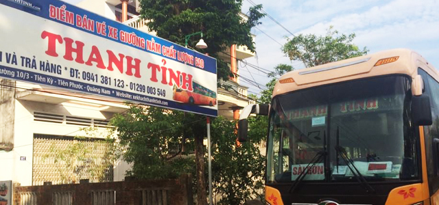 Xe Thanh Tỉnh Sài Gòn đi Quảng Nam