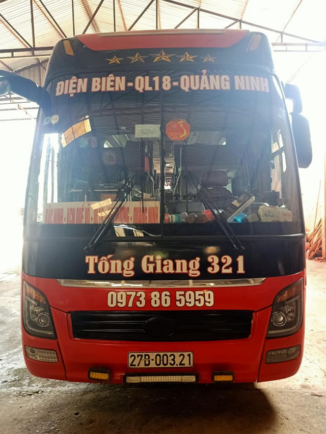 Xe Tống Giang từ Điện Biên đi Uông Bí Quảng Ninh